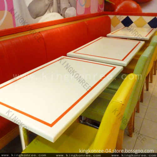 Modern Solid Surface Artificial Marble Coffee Table (KKR-T1411122)